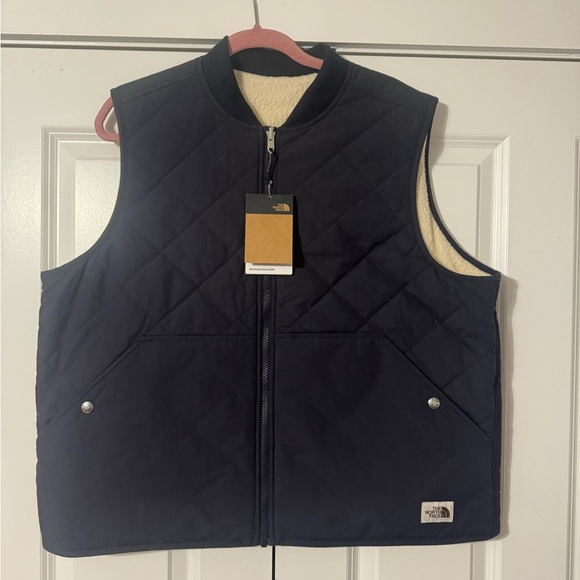 The North Face Cuchillo Sherpa Vest Navy XXL - Picture 4 of 6